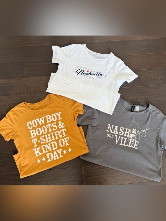 Draper James Tops - Set of three Nashville or Country Concert fashion t-shirts size S/M